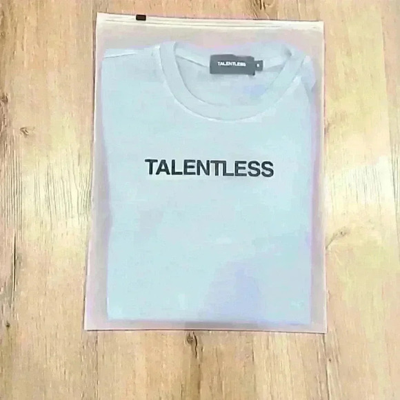 Talentless MENS mint green LONG SLEEVE TEE - AIRBRUSH sleeve - Picture 2 of 2